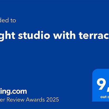 Bright Studio With Terrace Porto Kültér fotó